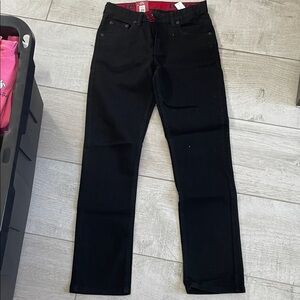 Levi's Men's Black Straight Jeans